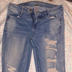 American eagle jeggings extreme stretch size 10